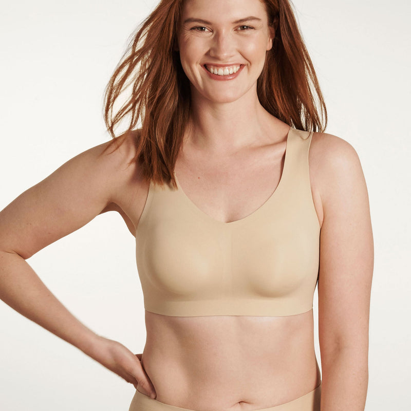 All Color: Sand | wireless seamless bra