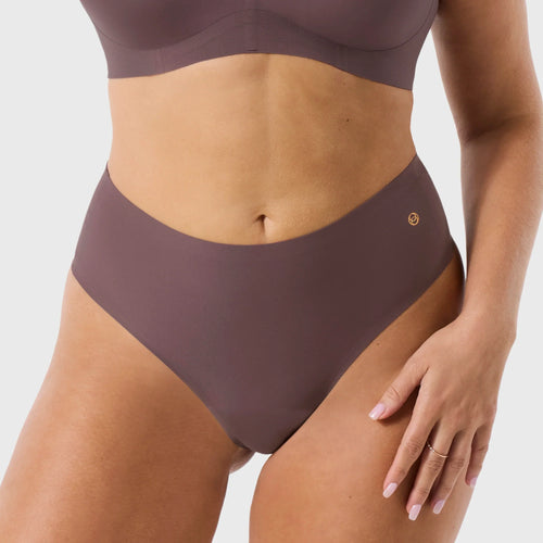High-Waisted Thong - Thistle (Final Sale)