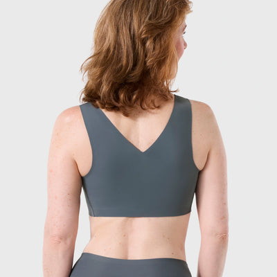 All Color: Slate Grey | Seamless wireless bra