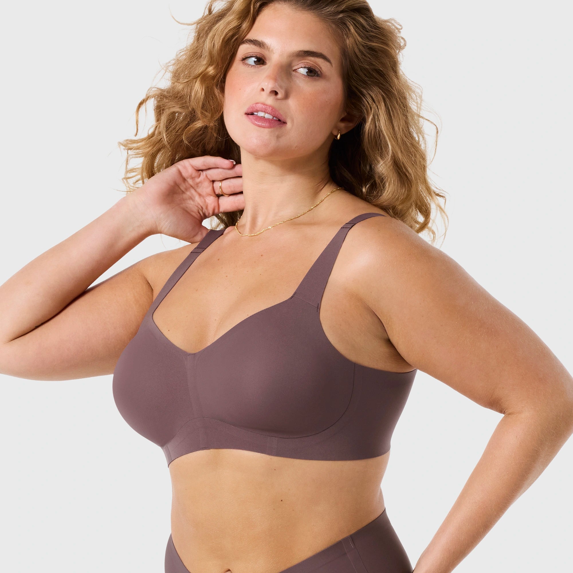 All Color: Thistle | Adjustable wireless bra