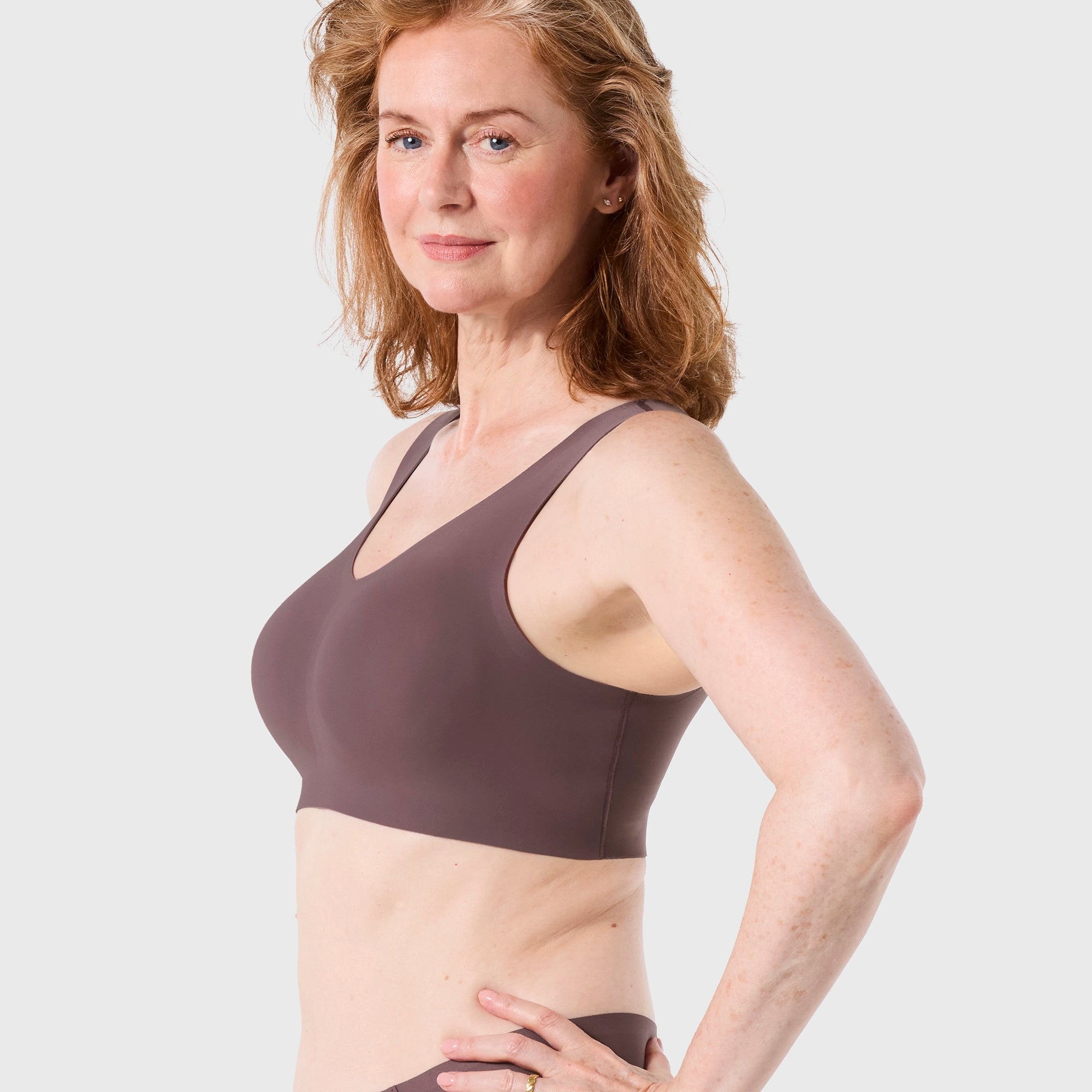 All Color: Thistle | Seamless wireless bra