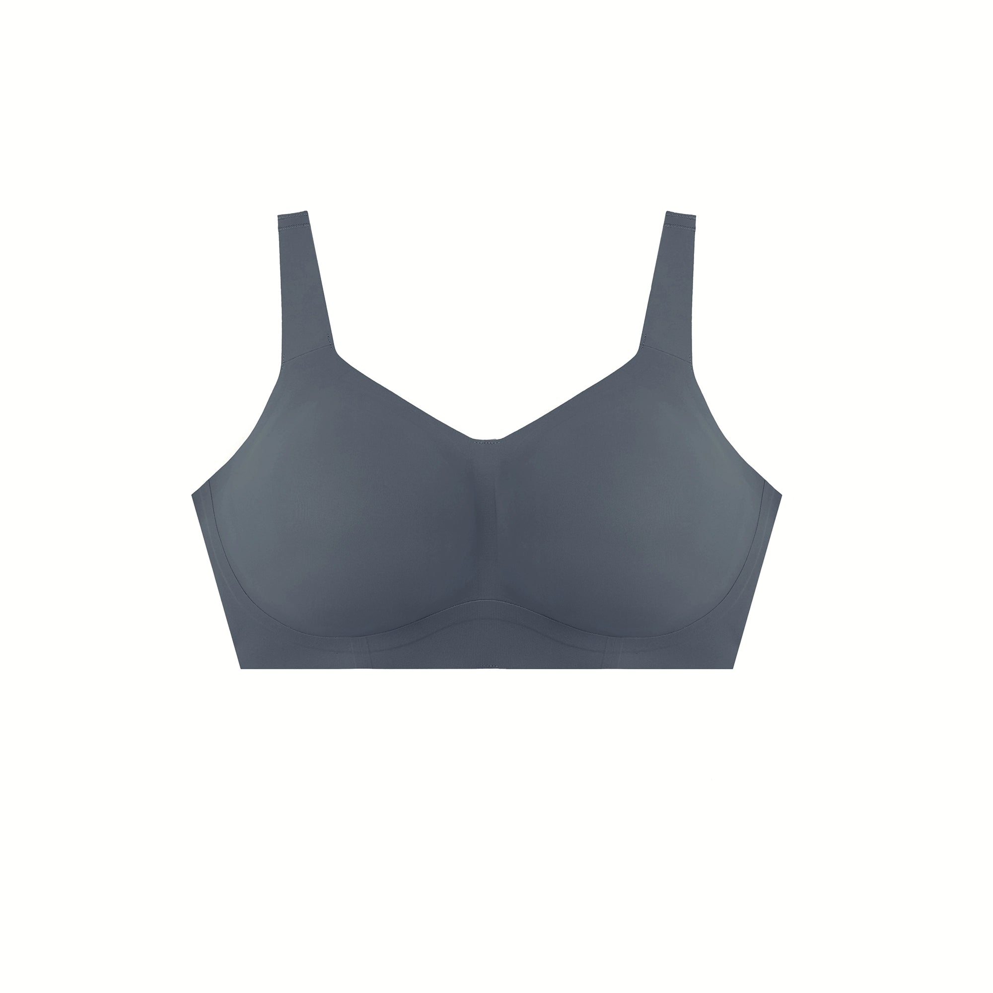 All Color: Slate Grey | Adjustable wireless bra