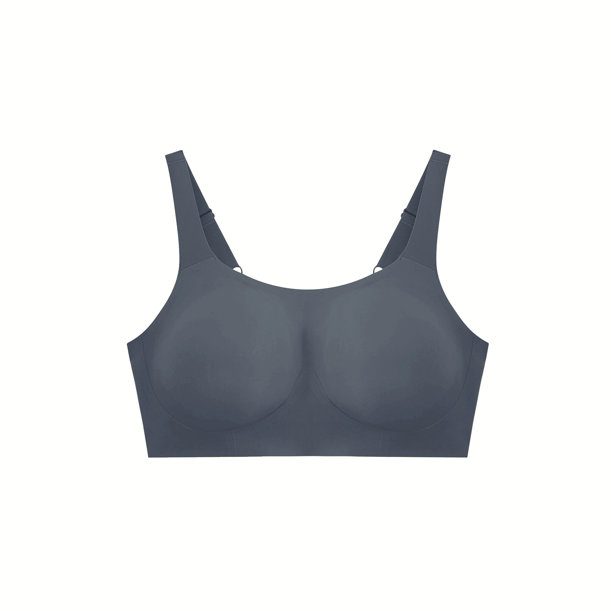 All Color: Slate Grey | Adjustable smoothing back wireless bra