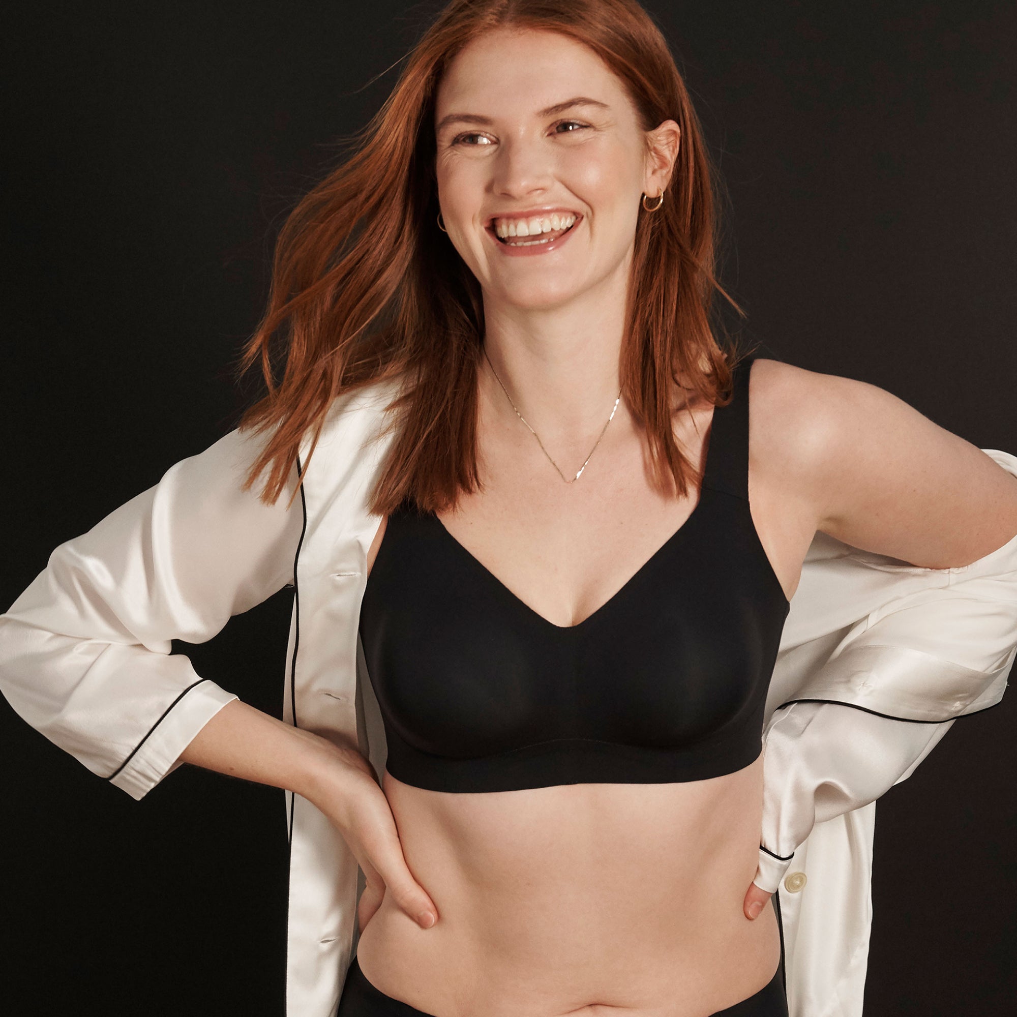 All Color: Black | Adjustable wireless bra