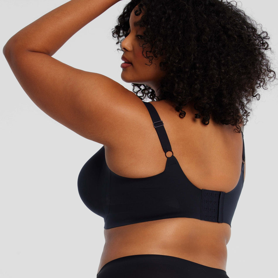 All Color: Black | low neckline wireless bra