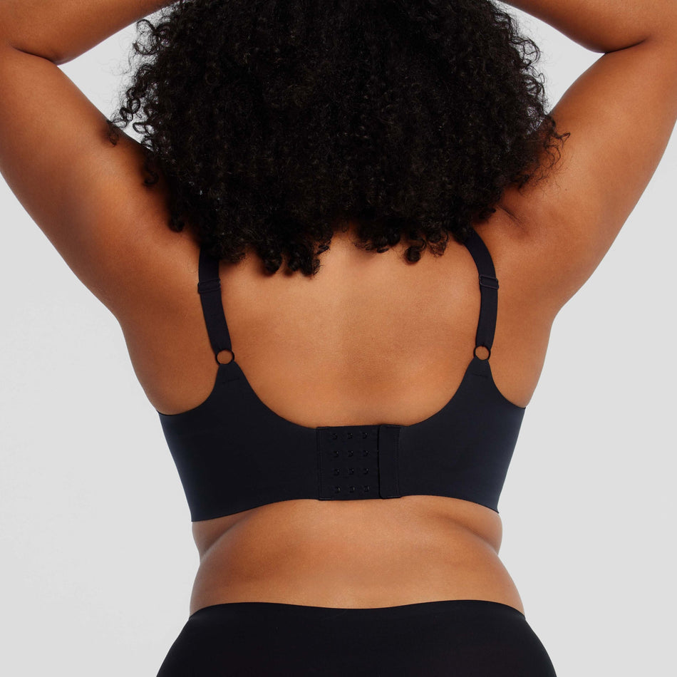 All Color: Black | low neckline wireless bra