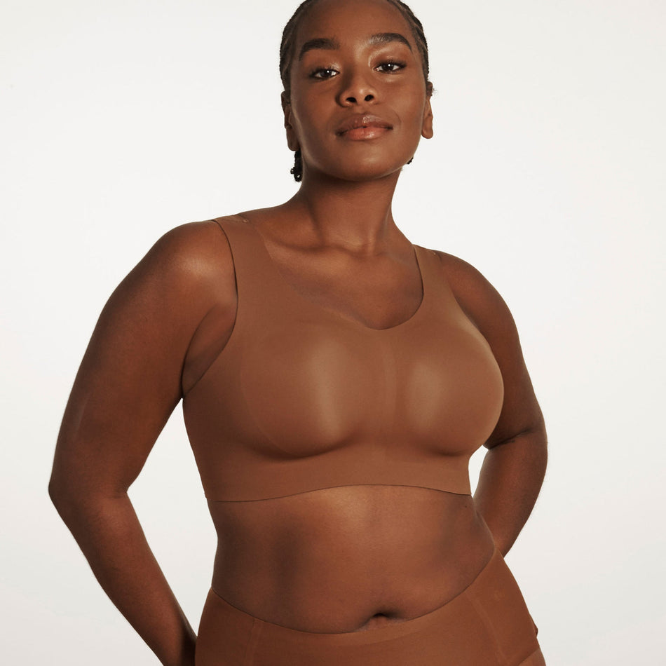 All Color: Clay | wireless seamless bra