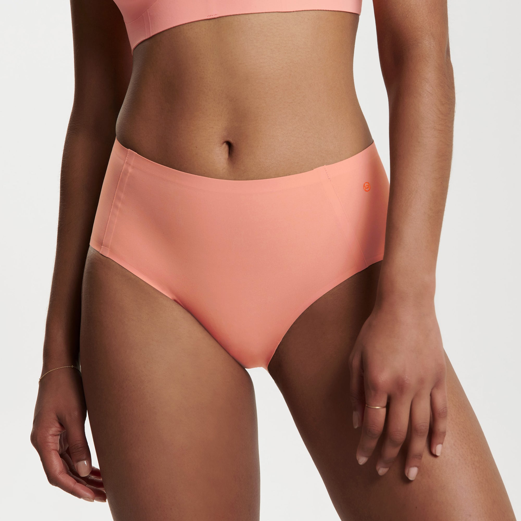 All Color: Coral | seamless bikini brief underwear