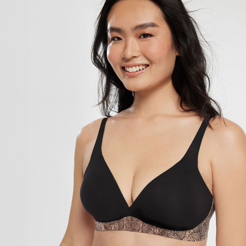 Starlette Plunge Bra - Black Lace (Final Sale)