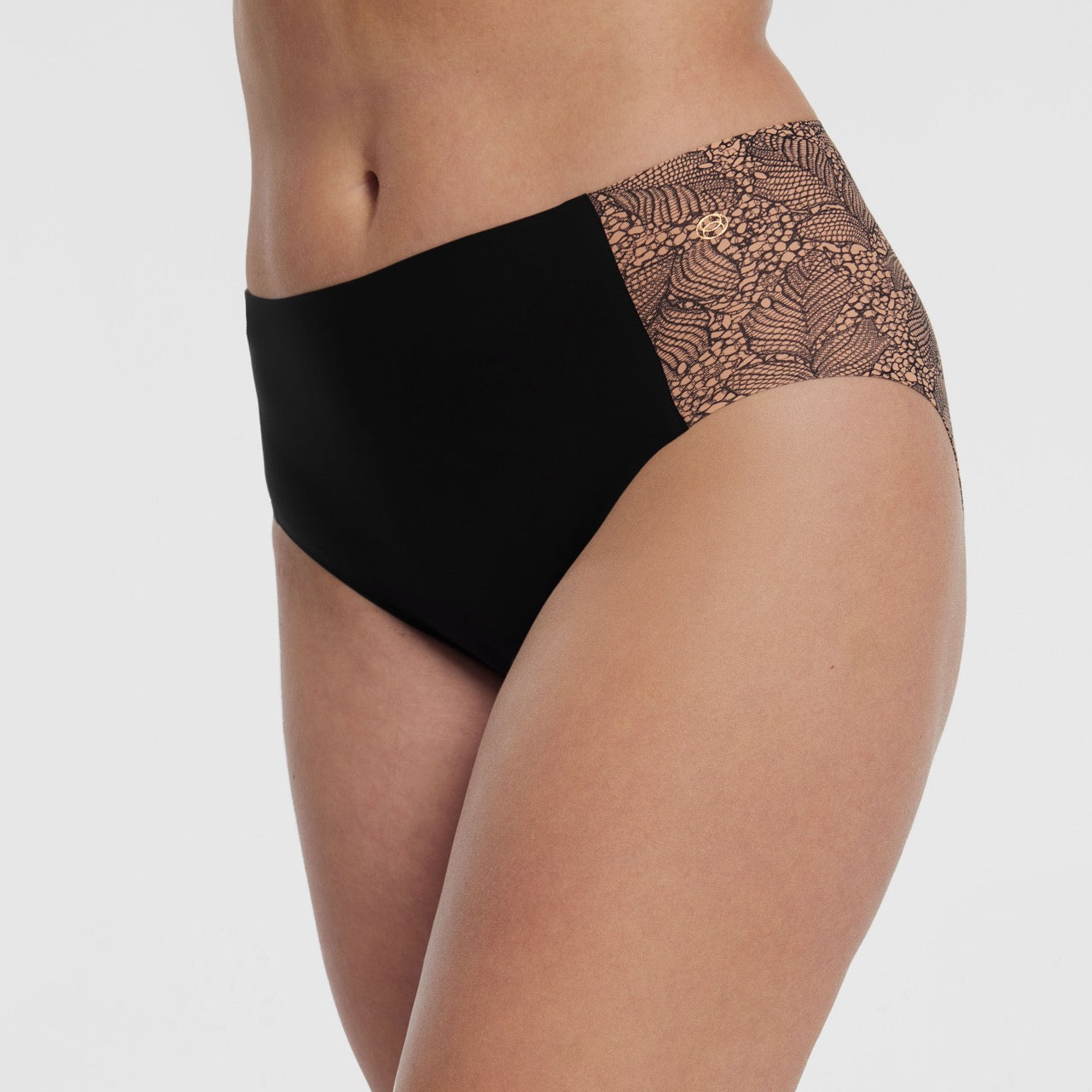 All Color: Black Lace | seamless comfortable bikini brief underwear