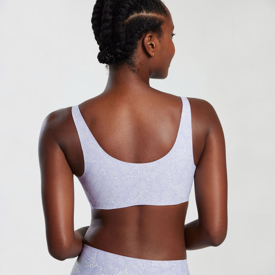 All Color: Moonstone Lace | Low neckline wireless seamless bra