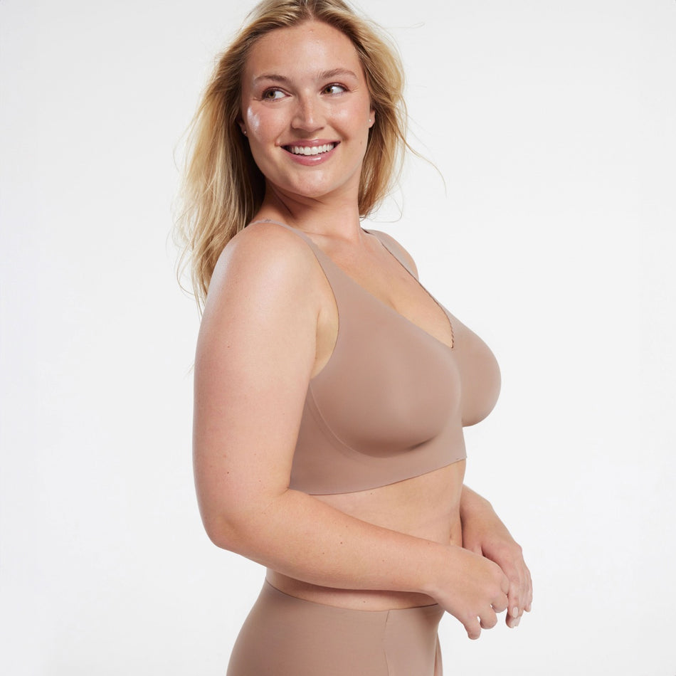 All Color: Willow | Nude wireless Push-up seamless bra