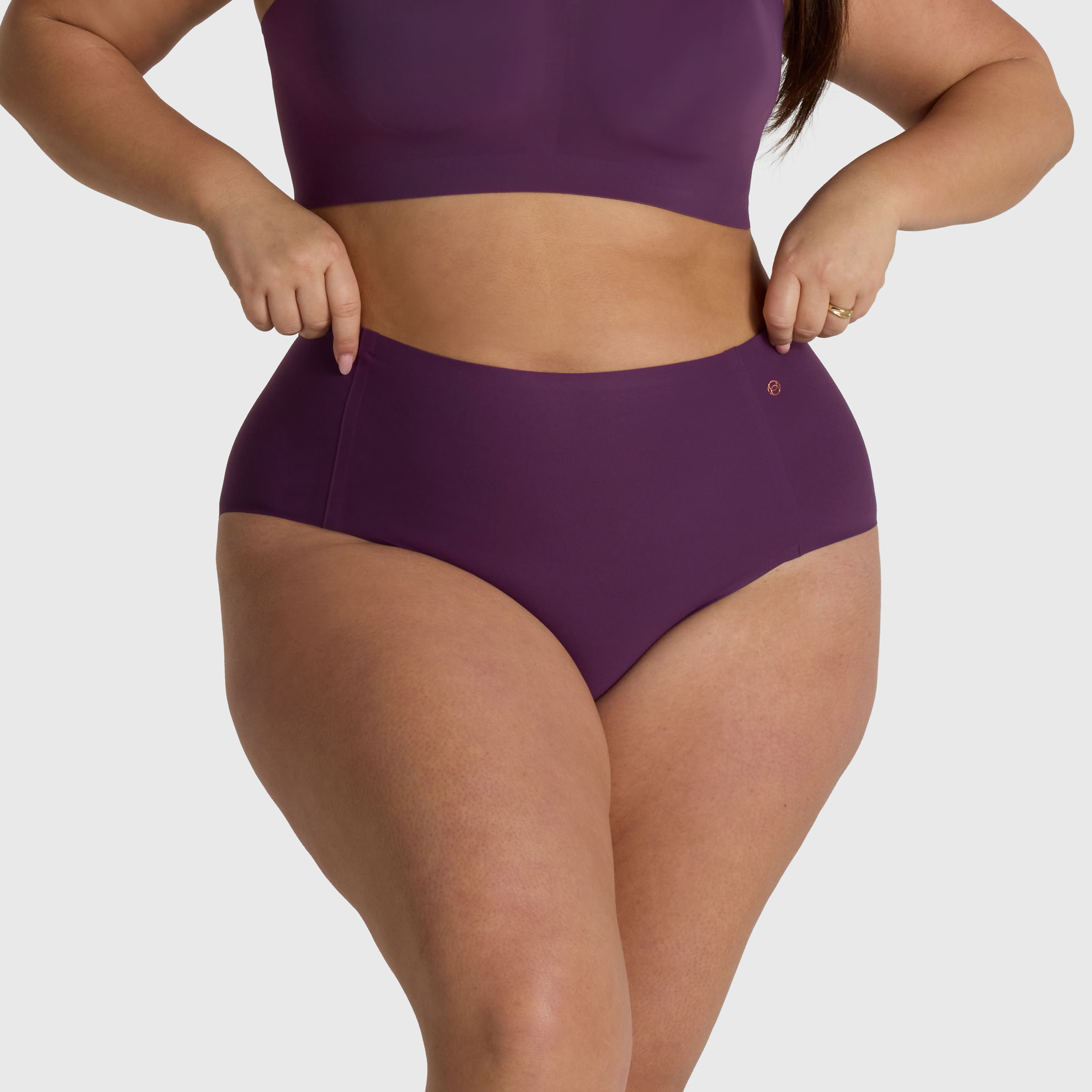 All Color: Plum | seamless bikini brief underwear