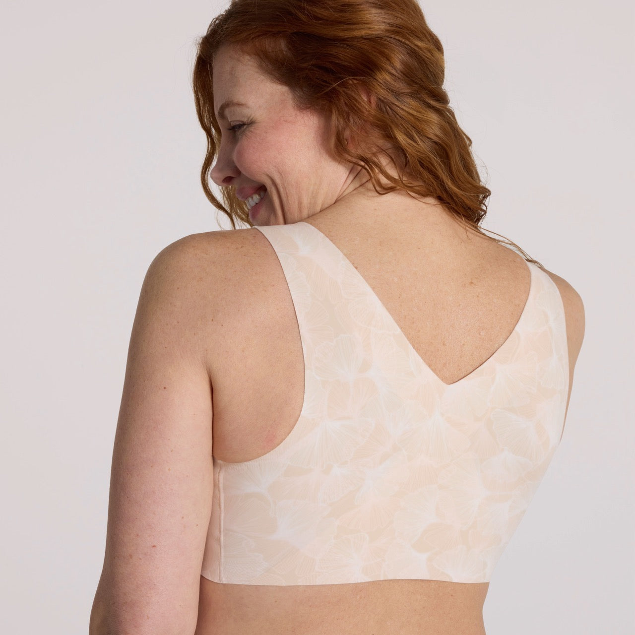 All Color: Champagne Ginkgo | Seamless wireless bra