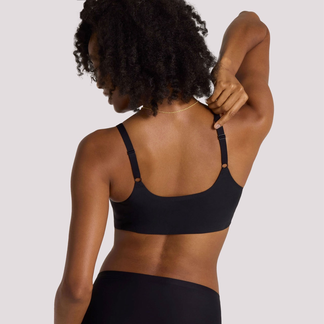 All Color: Black | Adjustable wireless bra