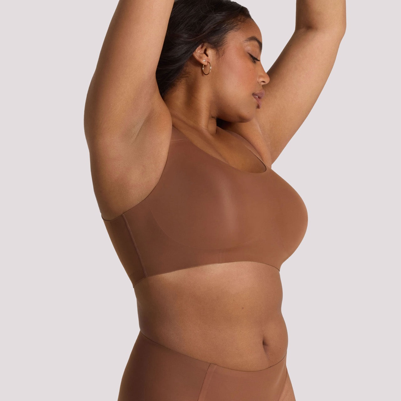 All Color: Clay | Adjustable wireless bra