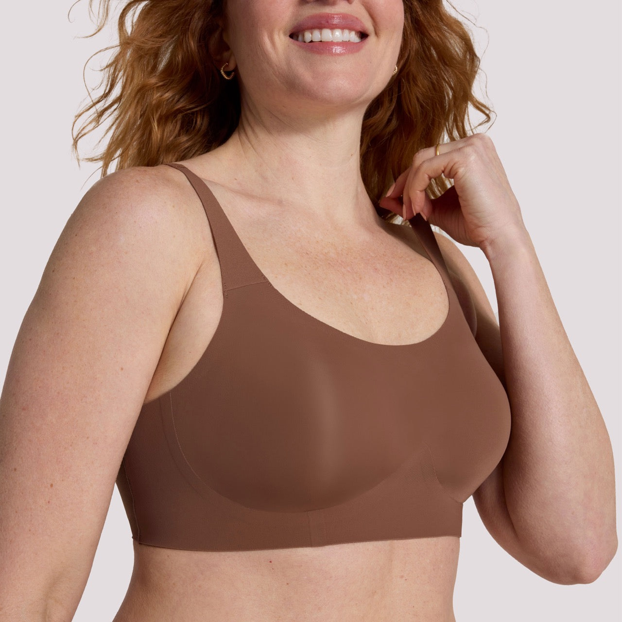 All Color: Clay | Adjustable wireless bra