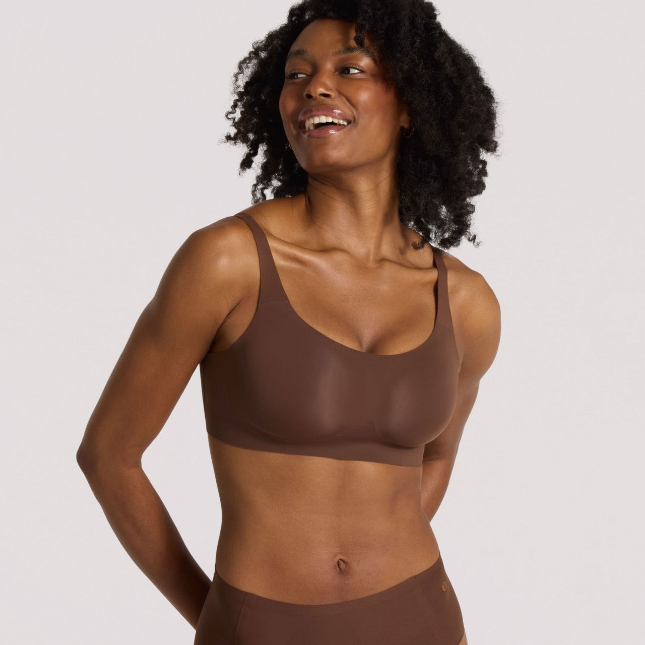 All Color: Umber | Adjustable wireless bra