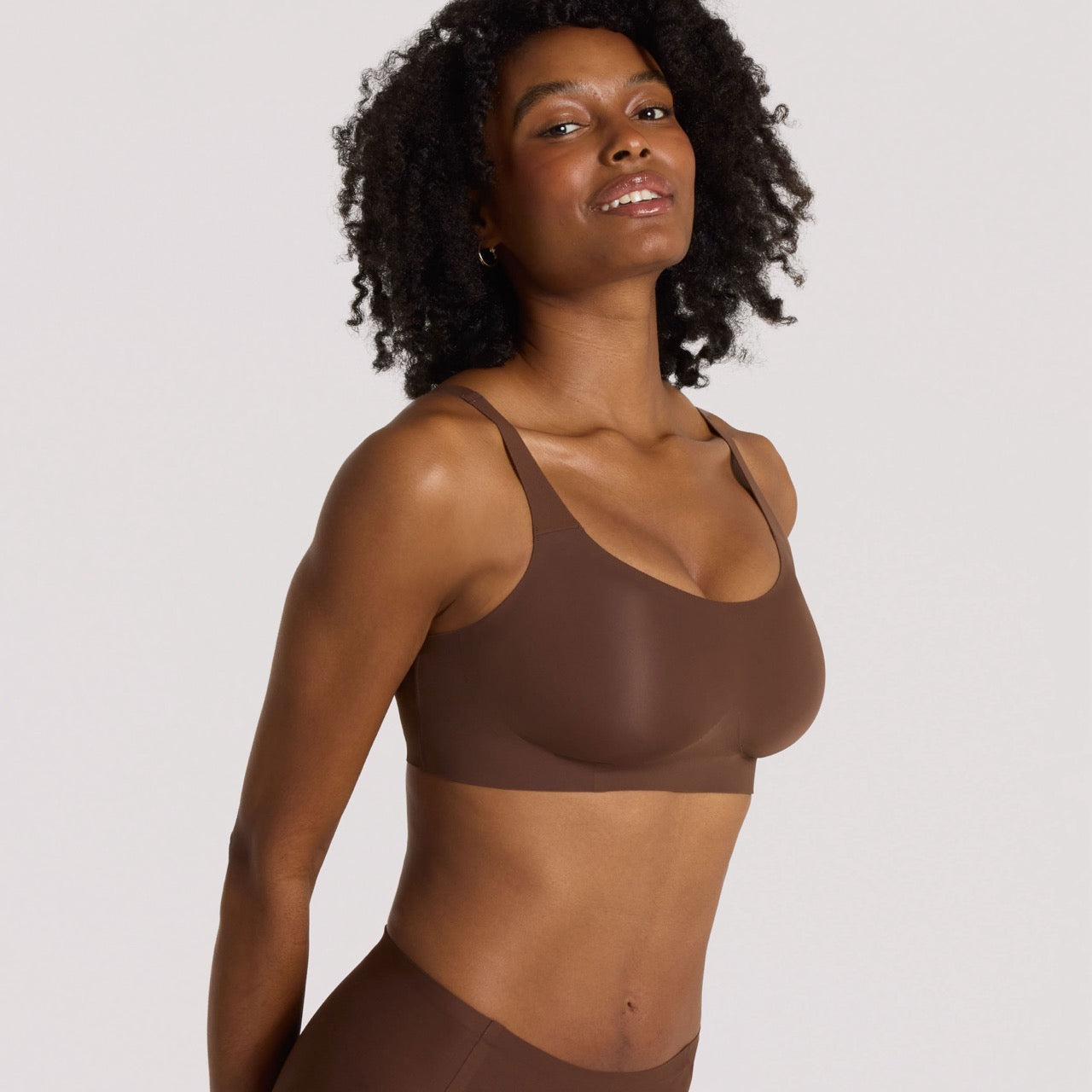 All Color: Umber | Adjustable wireless bra