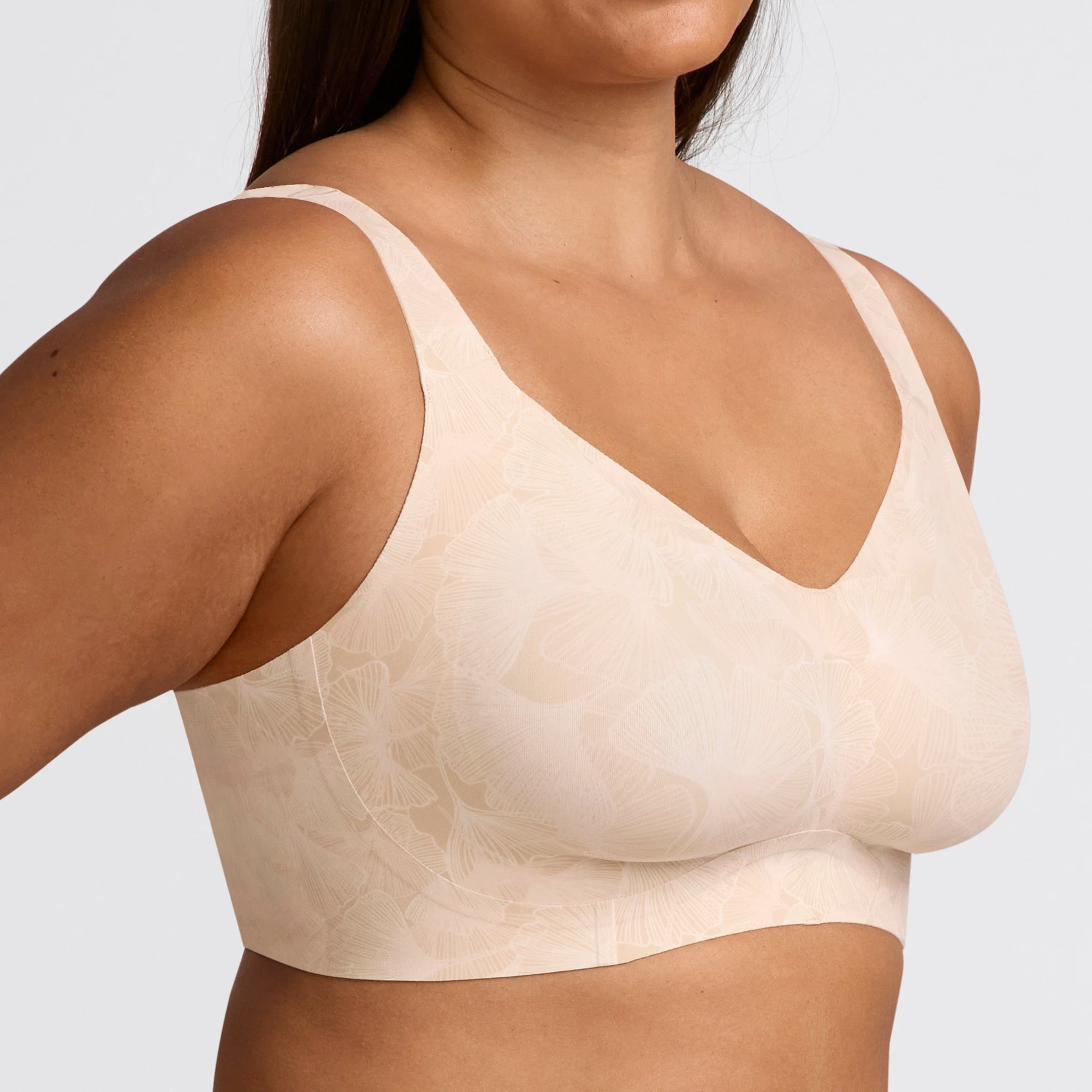 All Color: Champagne Ginkgo | wireless bra