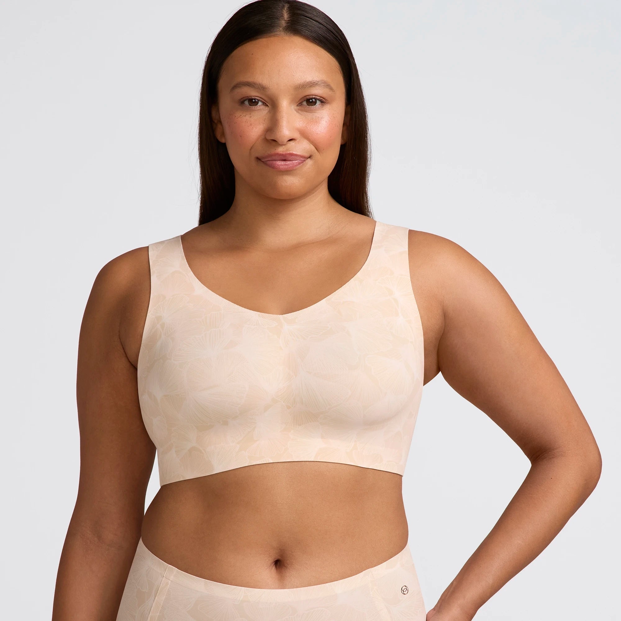 All Color: Champagne Ginkgo | wireless bra