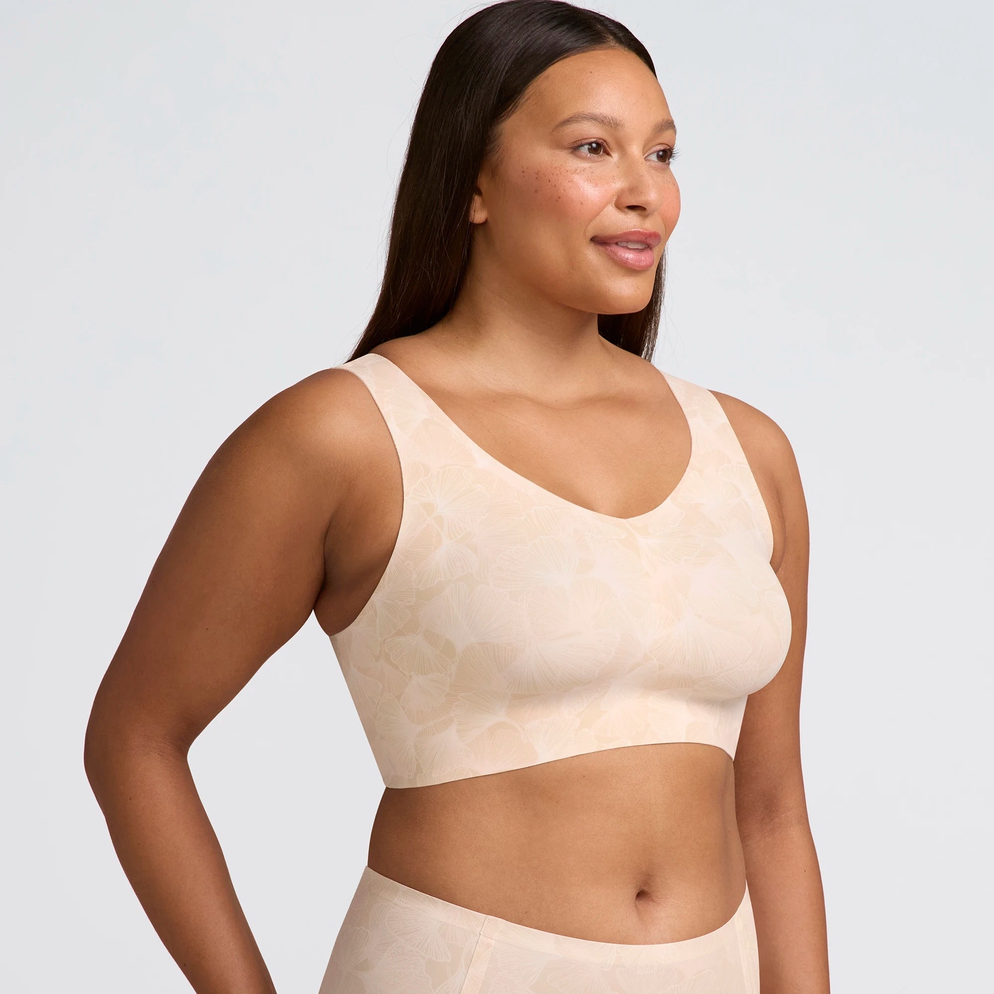 All Color: Champagne Ginkgo | wireless bra