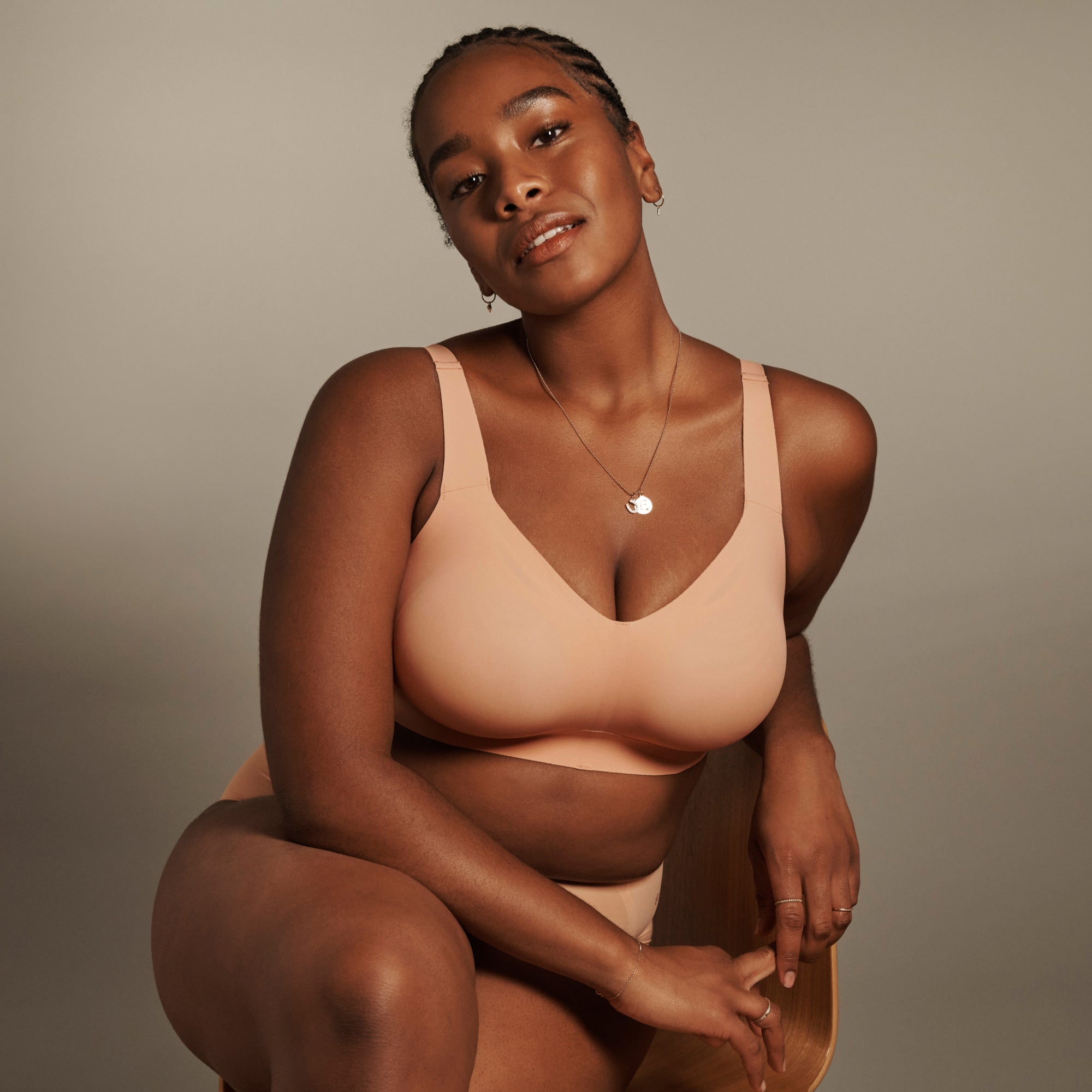 All Color: Himalayan Salt | Adjustable wireless bra