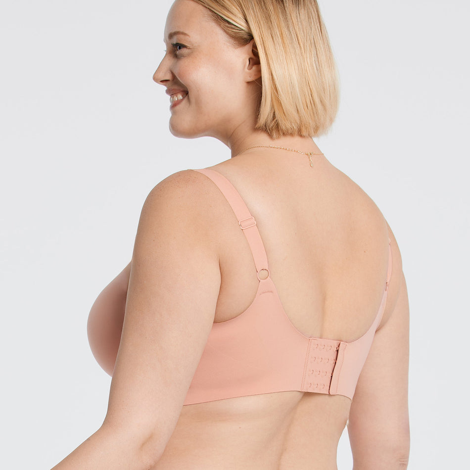 All Color: Himalayan Salt | low neckline wireless bra