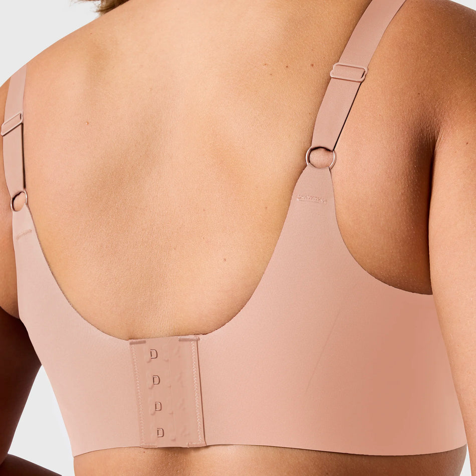 All Color: Himalayan Salt | Adjustable wireless bra with Mesh