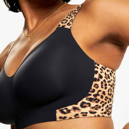 All Color: Leopard | Adjustable wireless bra