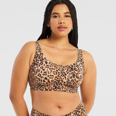All Color: Leopard | wireless seamless bra