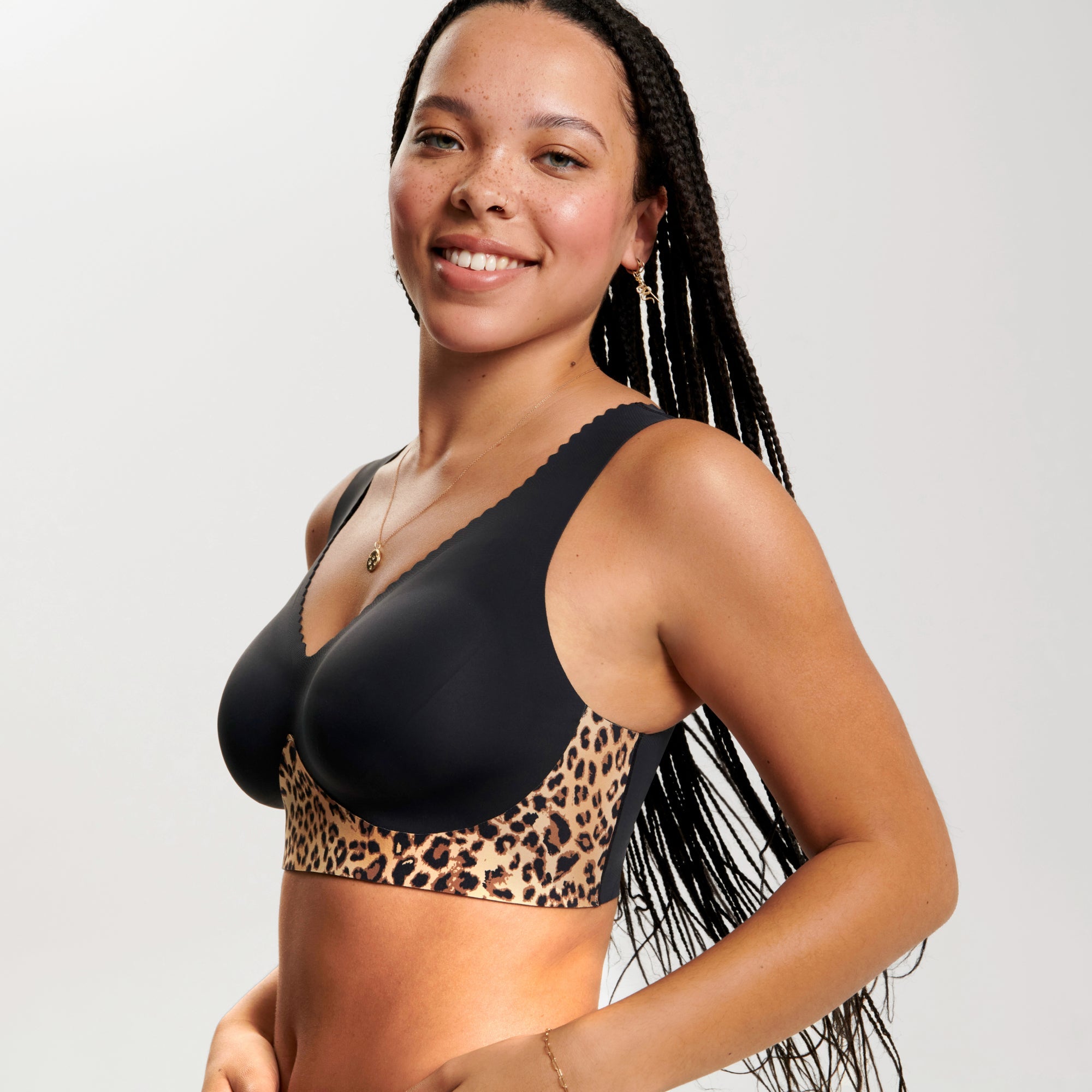 All Color: Leopard | wireless seamless bra