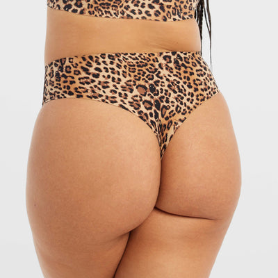 All Color: Leopard | seamless underwear thong