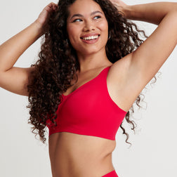 All Color: Limited Ruby | Adjustable wireless bra