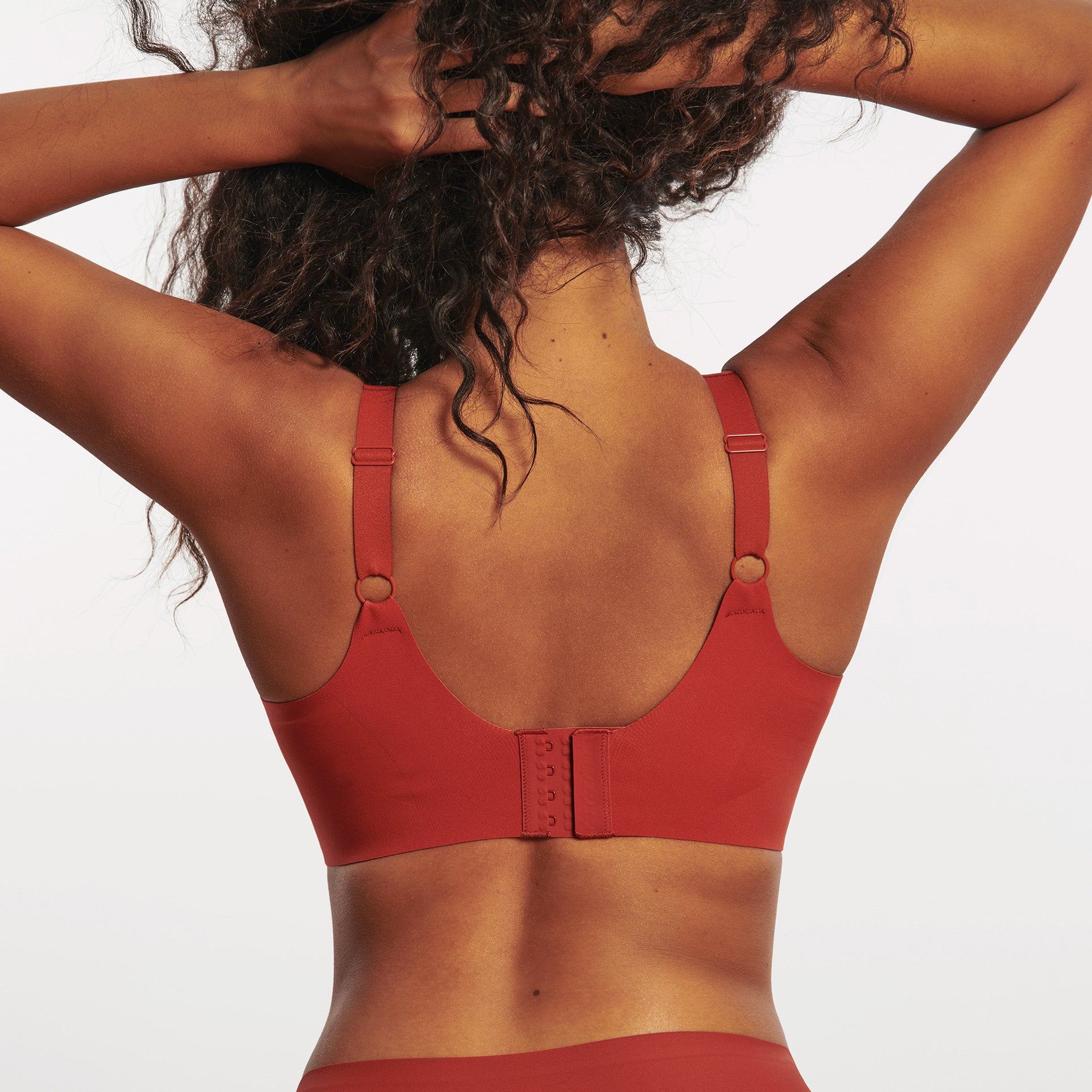 All Color: Manzanita | flexible band hook and eye wireless bra