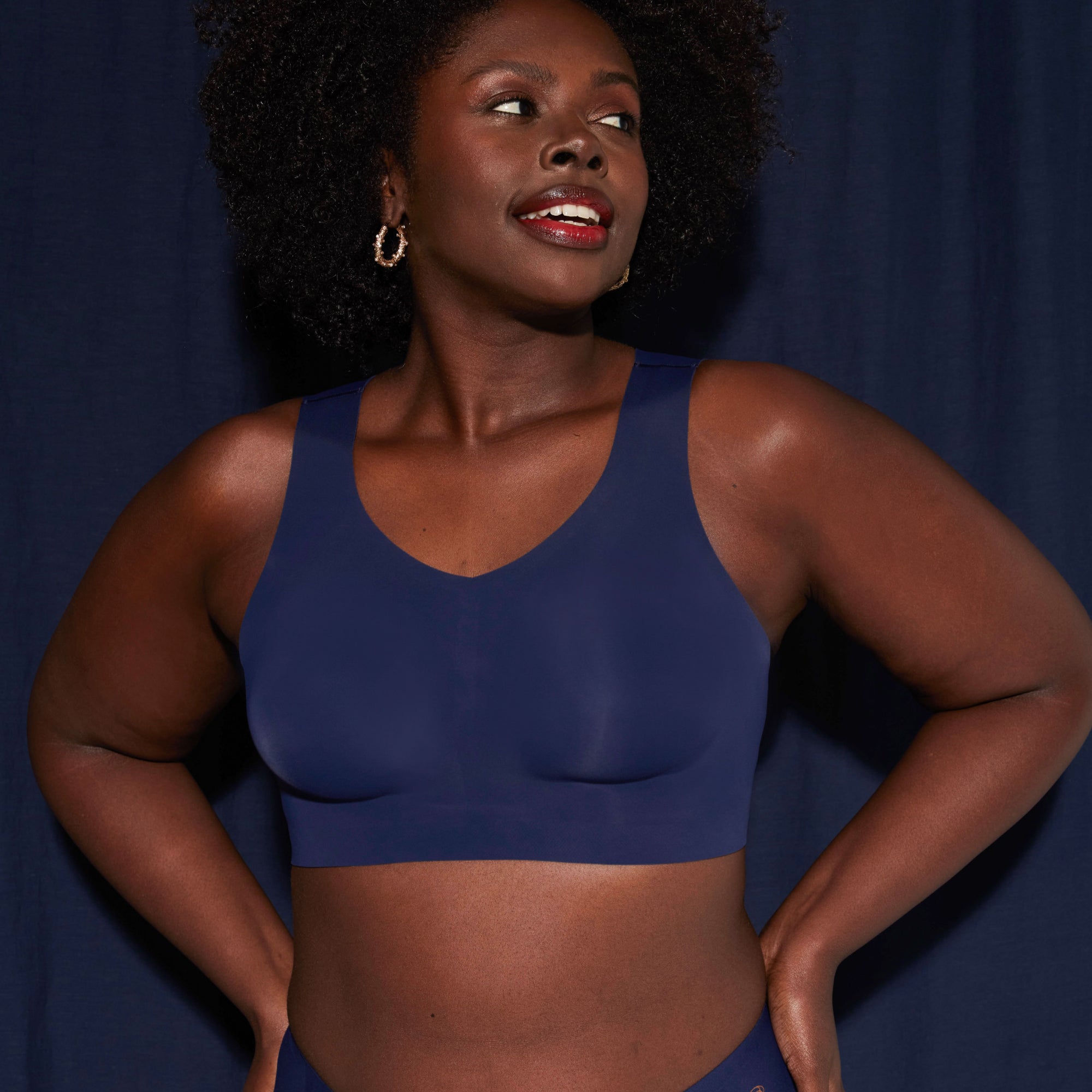 All Color: Midnight Navy | wireless seamless bra