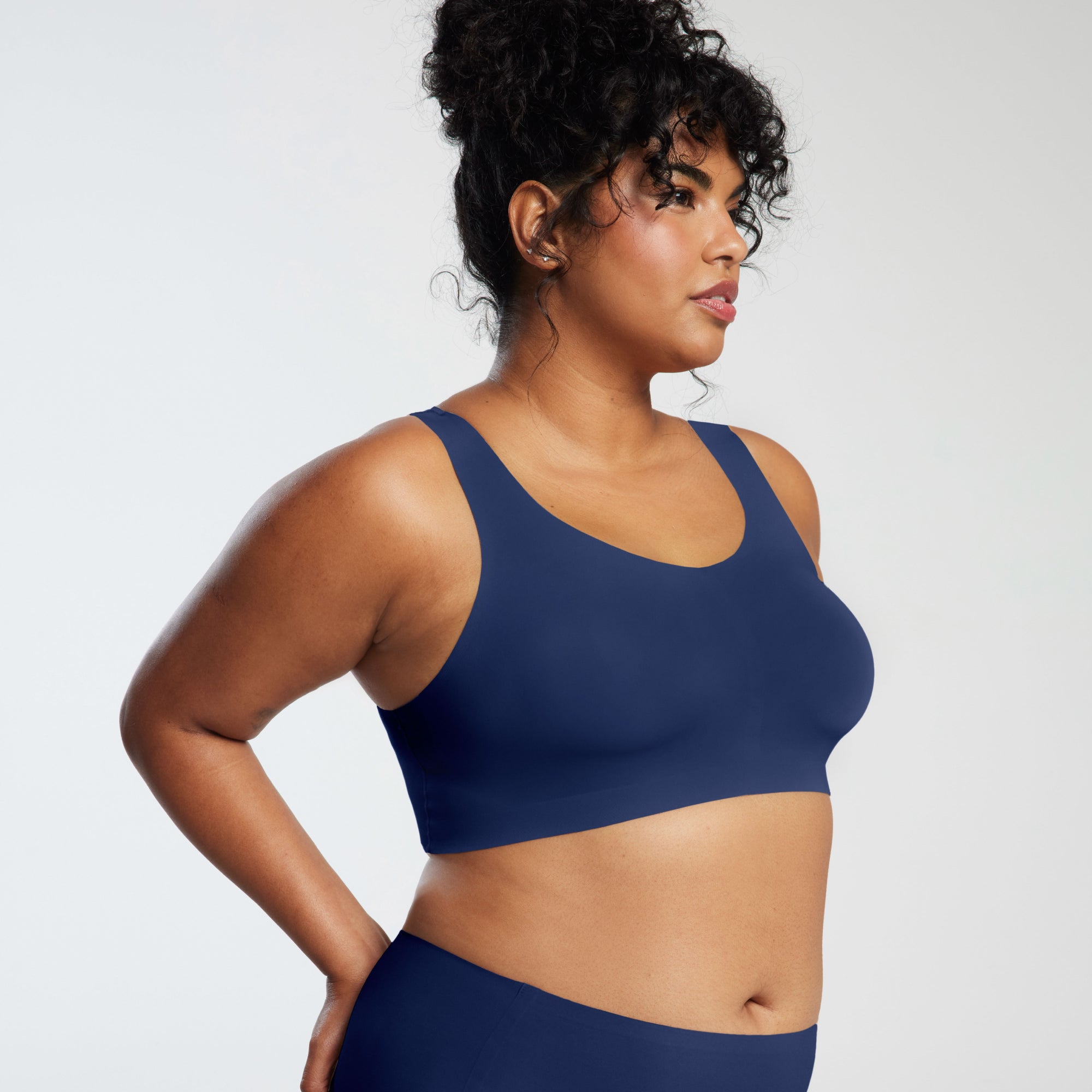 All Color: Midnight Navy | wireless seamless bra