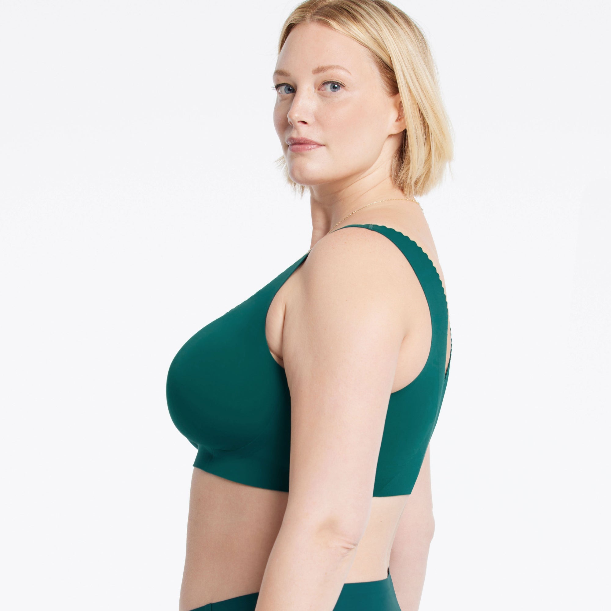 All Color: Monstera Green | wireless seamless bra