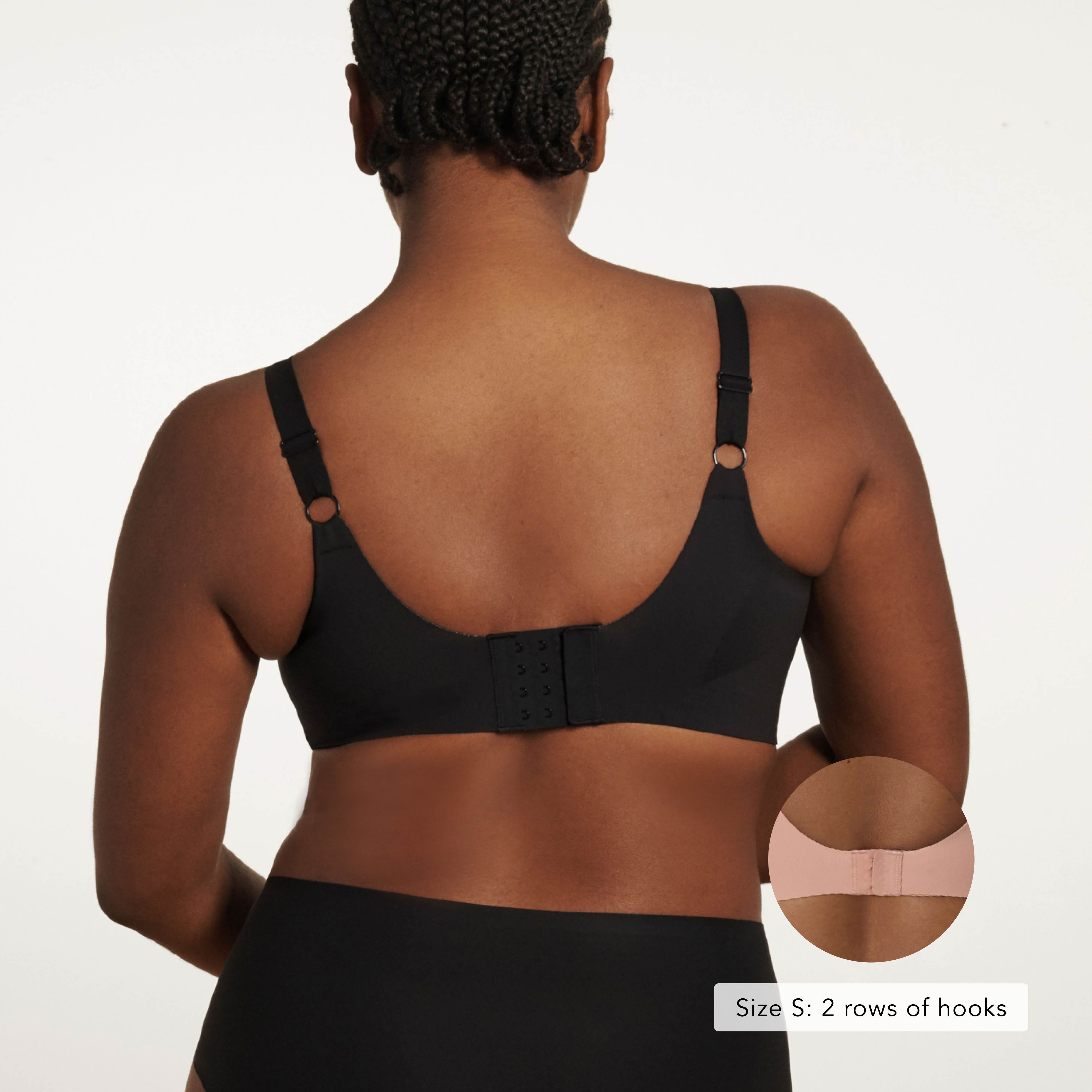 All Color: Black | Adjustable wireless bra