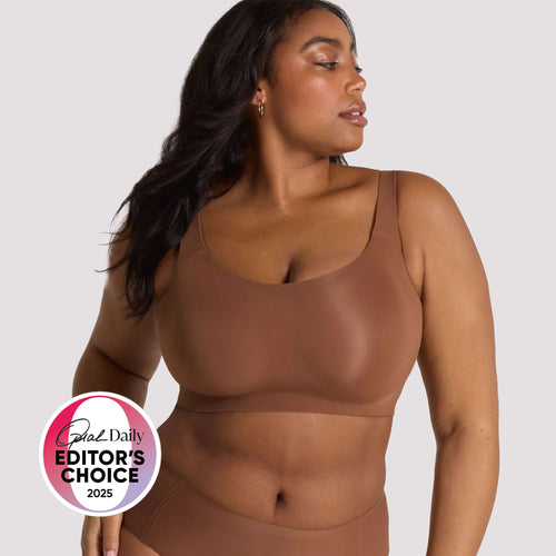 Structured Scoop Bra - Clay (Final Sale)
