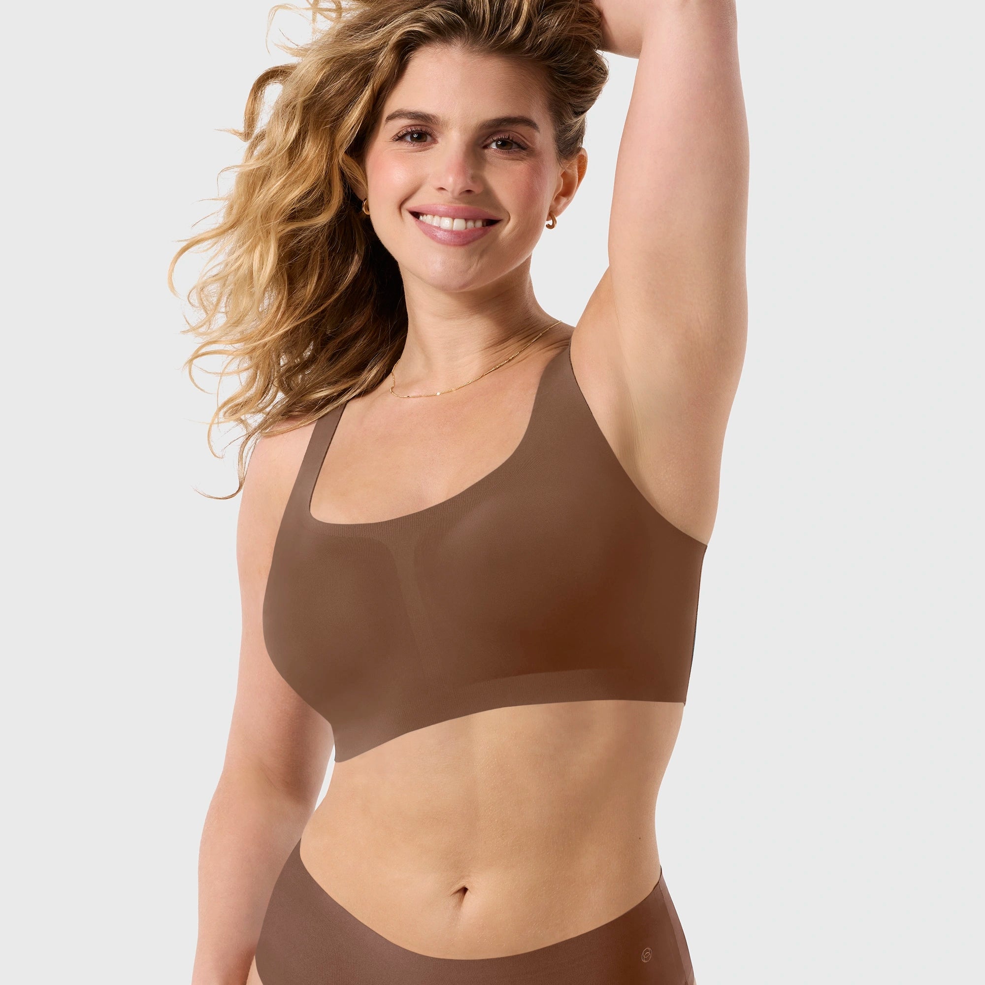 All Color: Clay | wireless seamless bra
