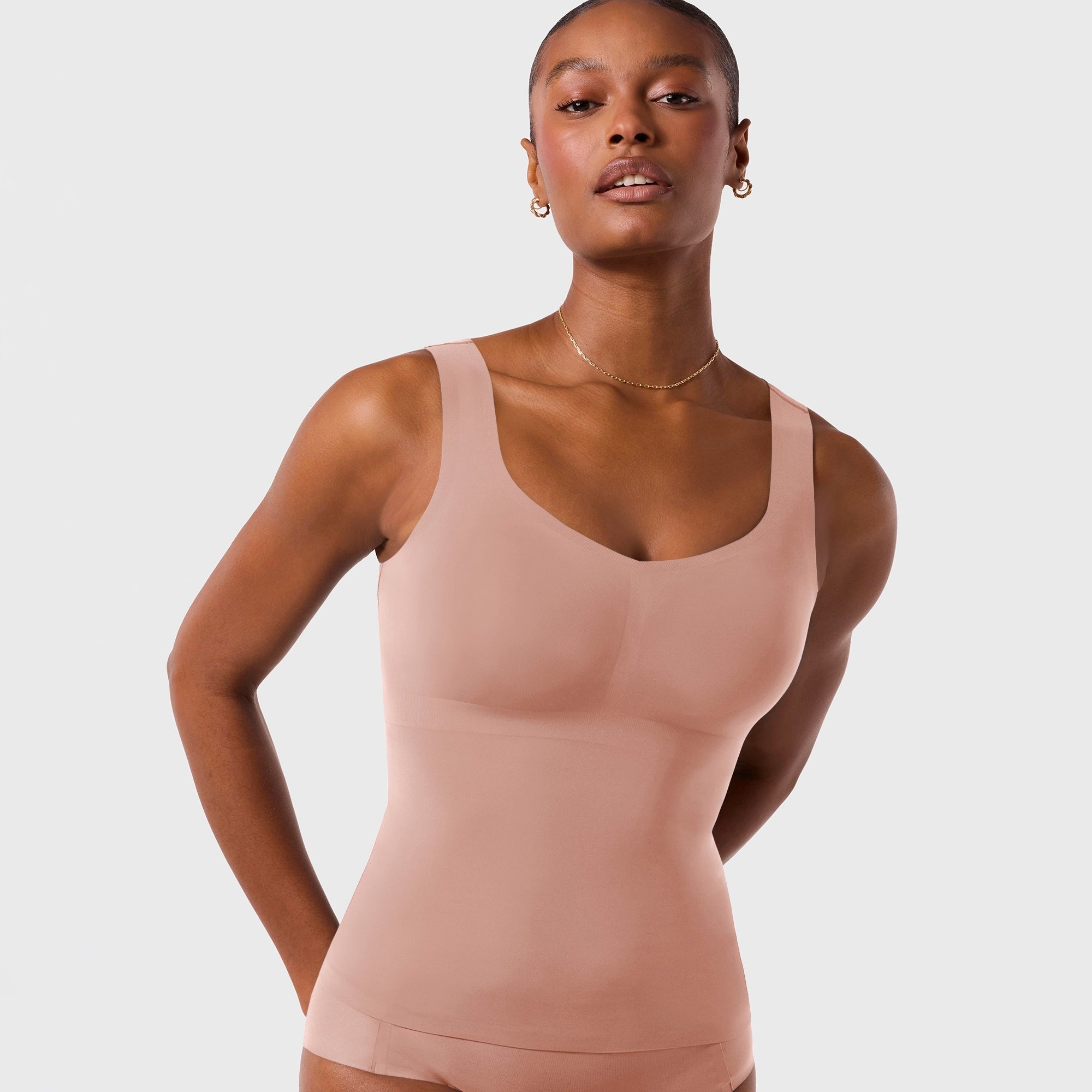 All Color: Himalayan Salt | built in support tank cami black