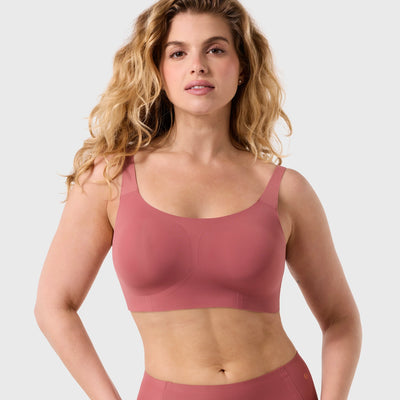 All Color: Pink Canyon | Adjustable wireless bra