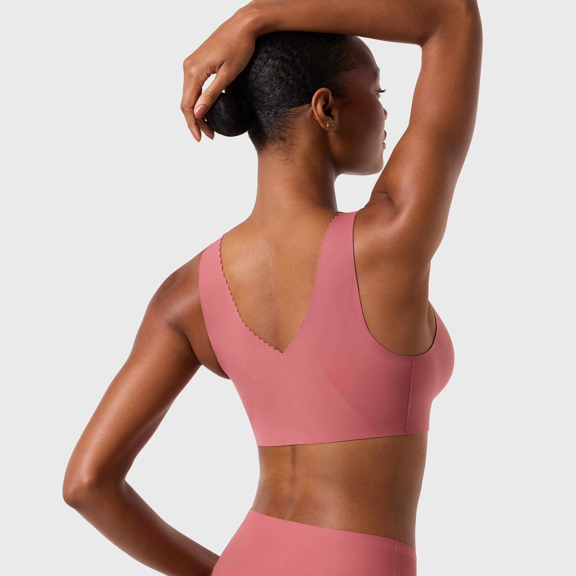 All Color: Pink Canyon | wireless seamless bra