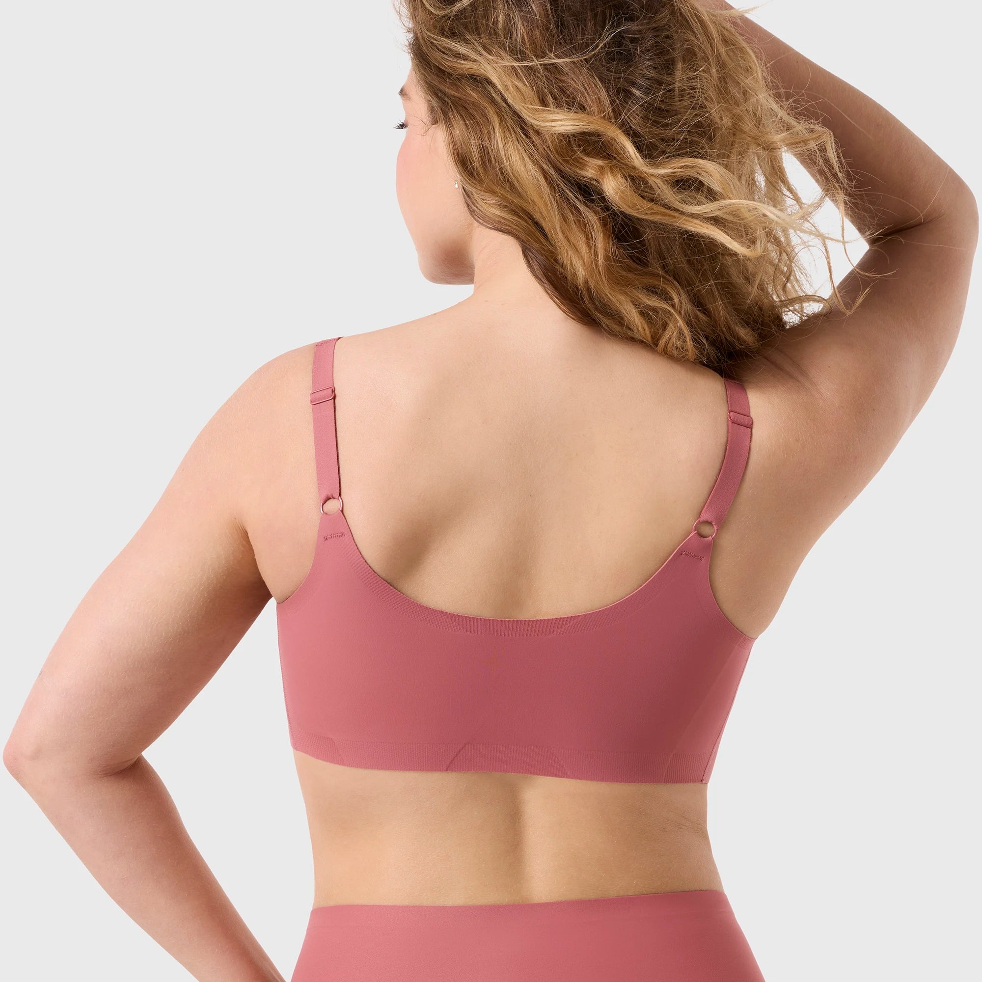 All Color: Pink Canyon | Adjustable wireless bra