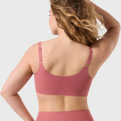 All Color: Pink Canyon | Adjustable wireless bra