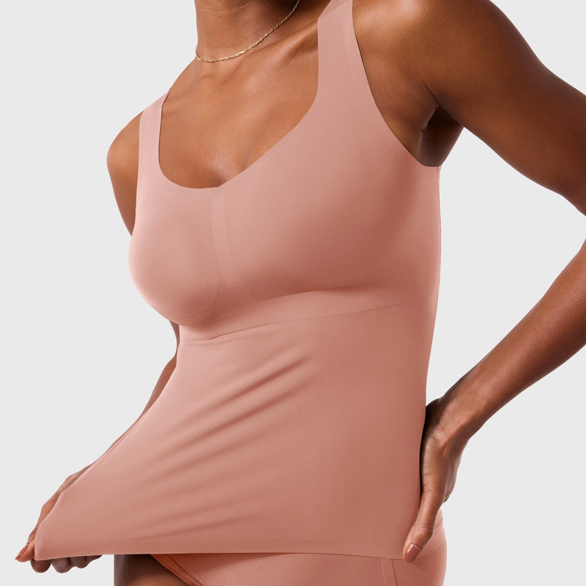All Color: Himalayan Salt | built in support tank cami black