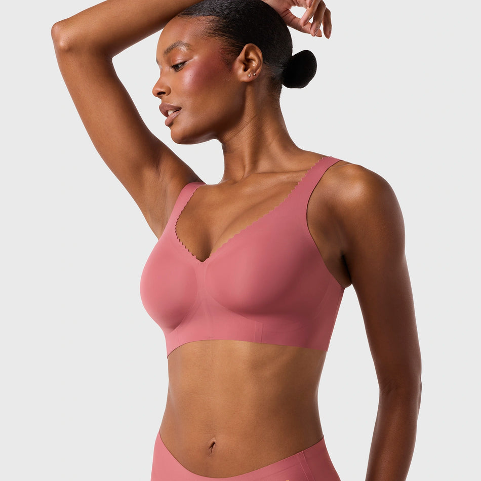 All Color: Pink Canyon | wireless seamless bra