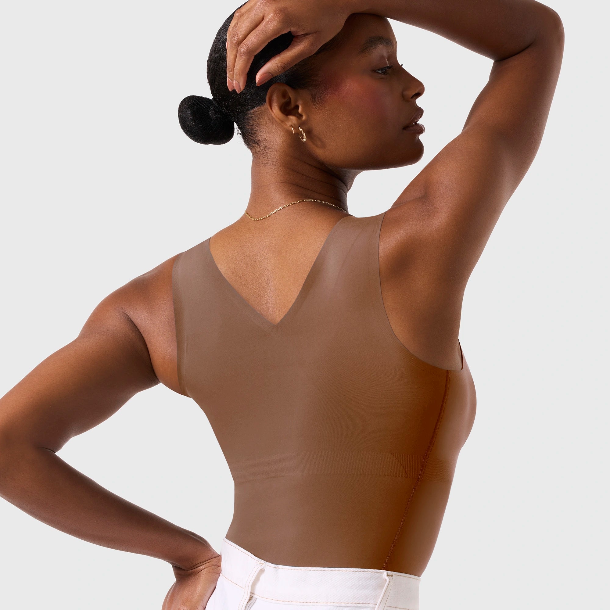 All Color: Clay | built in support tank cami black