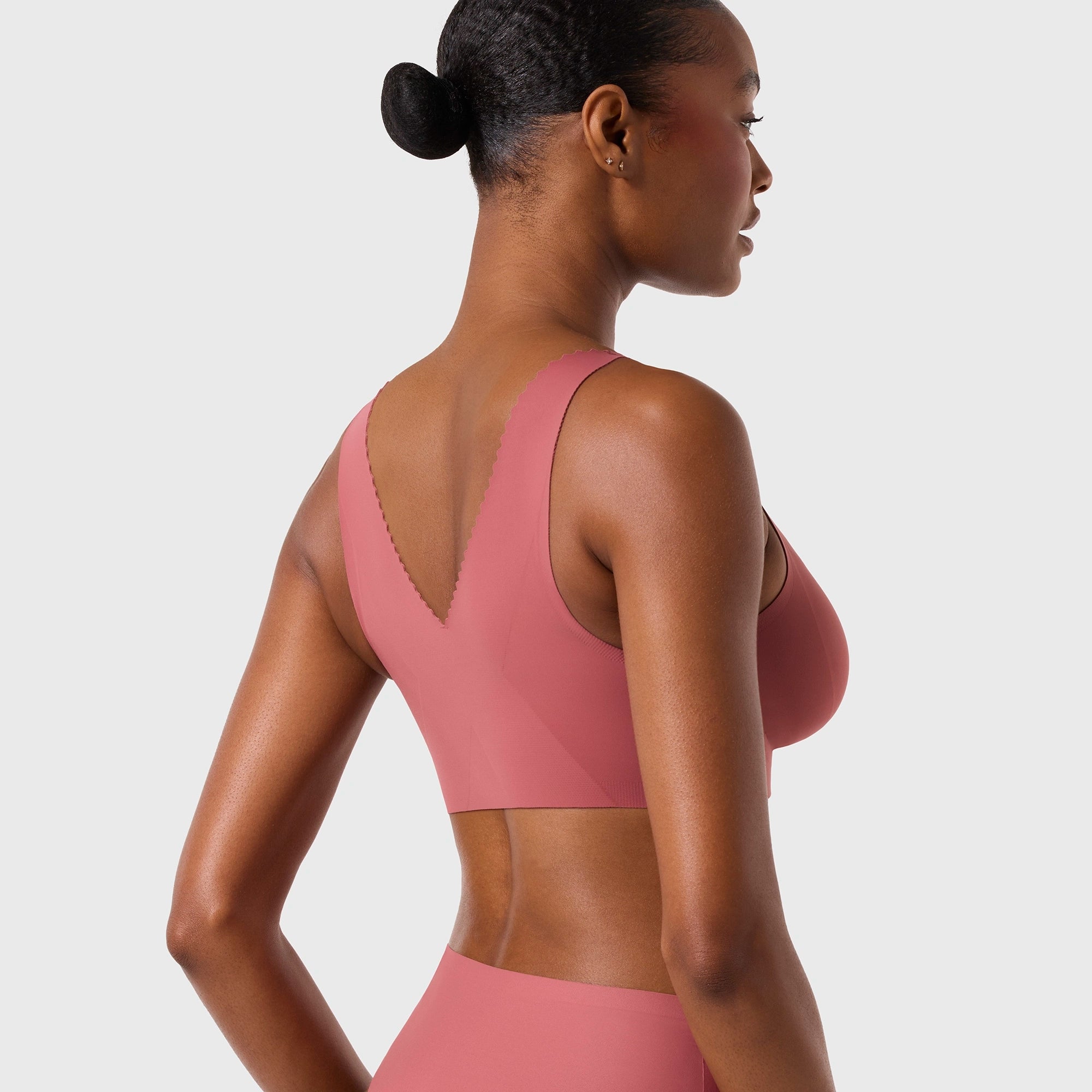 All Color: Pink Canyon | wireless seamless bra